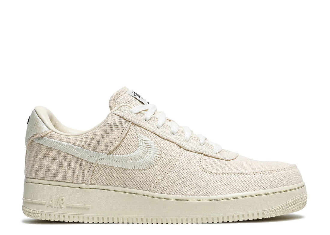 NIKE AIR FORCE 1 X STUSSY LOW FOSSIL