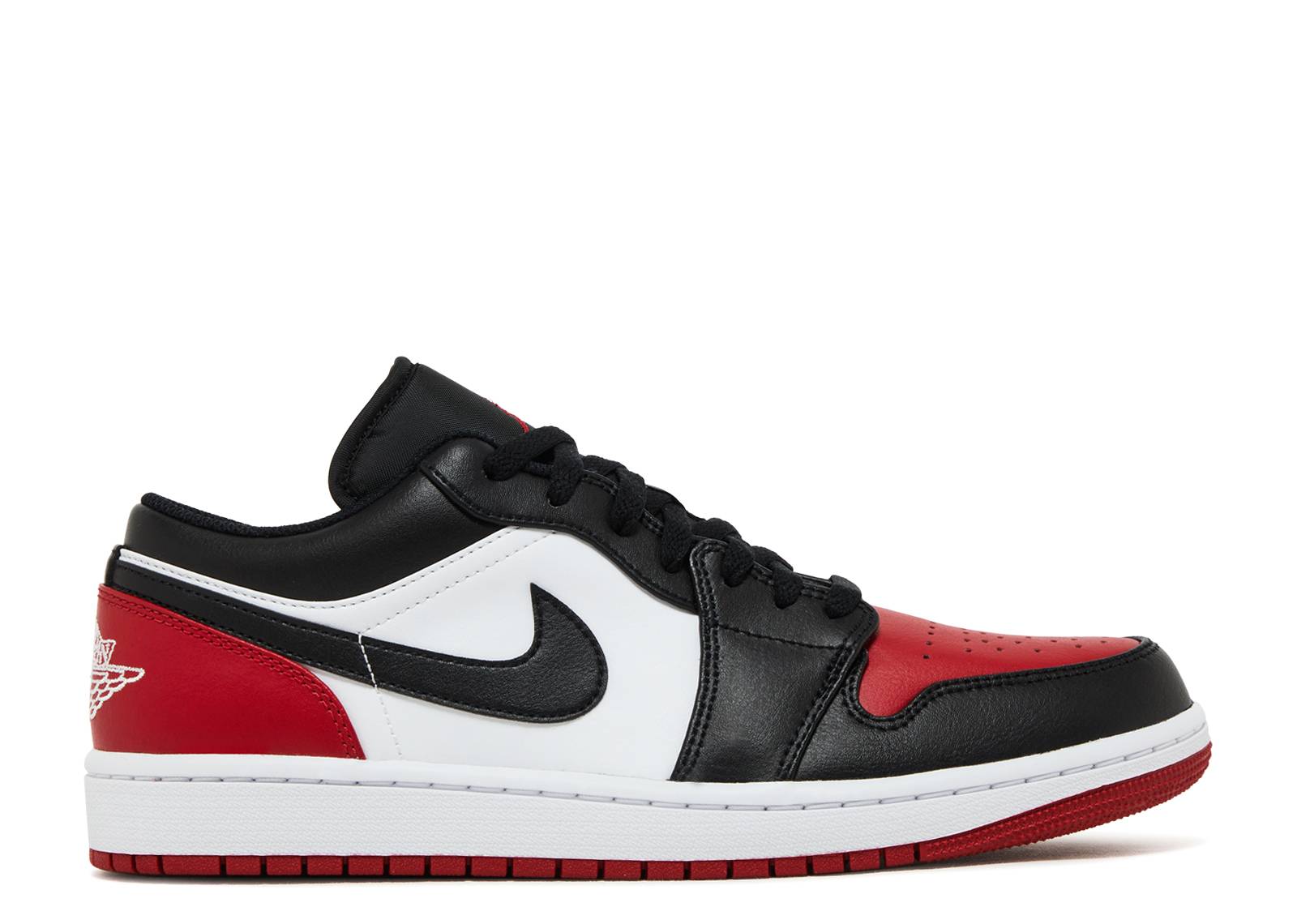 AIR JORDAN 1 LOW BRED TOE 2.0