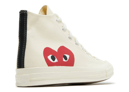 CONVERSE x COMME DES GARÇONS PLAY X CHUCK 70 HIGH &