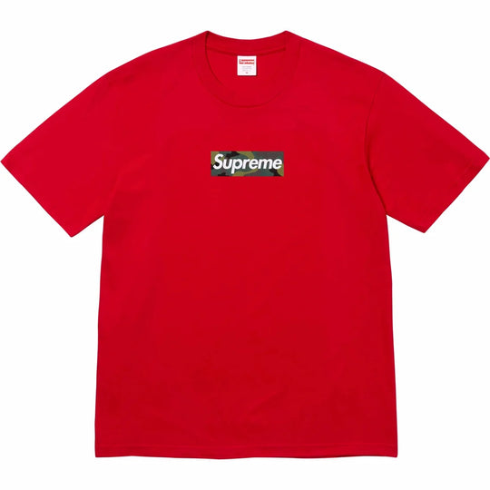 SUPREME BOX LOGO TEE FW23 RED